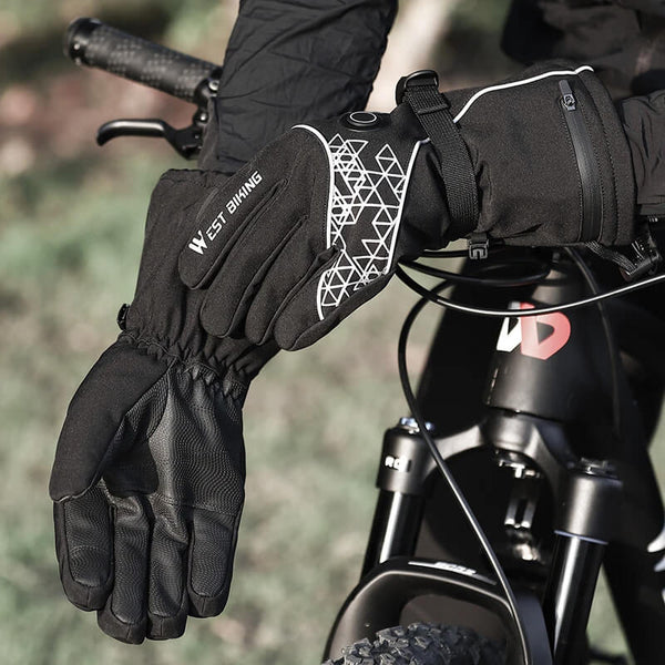 heated bike gloves